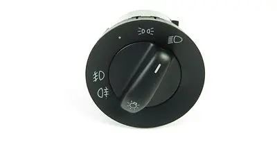 Porsche 955 Cayenne Lichtschalter mattschwarz neu 955613235026 N3
