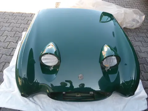 Austin Healey Sprite MK1  Frogeye Haube Frontmaske Motorhaube Metall Original