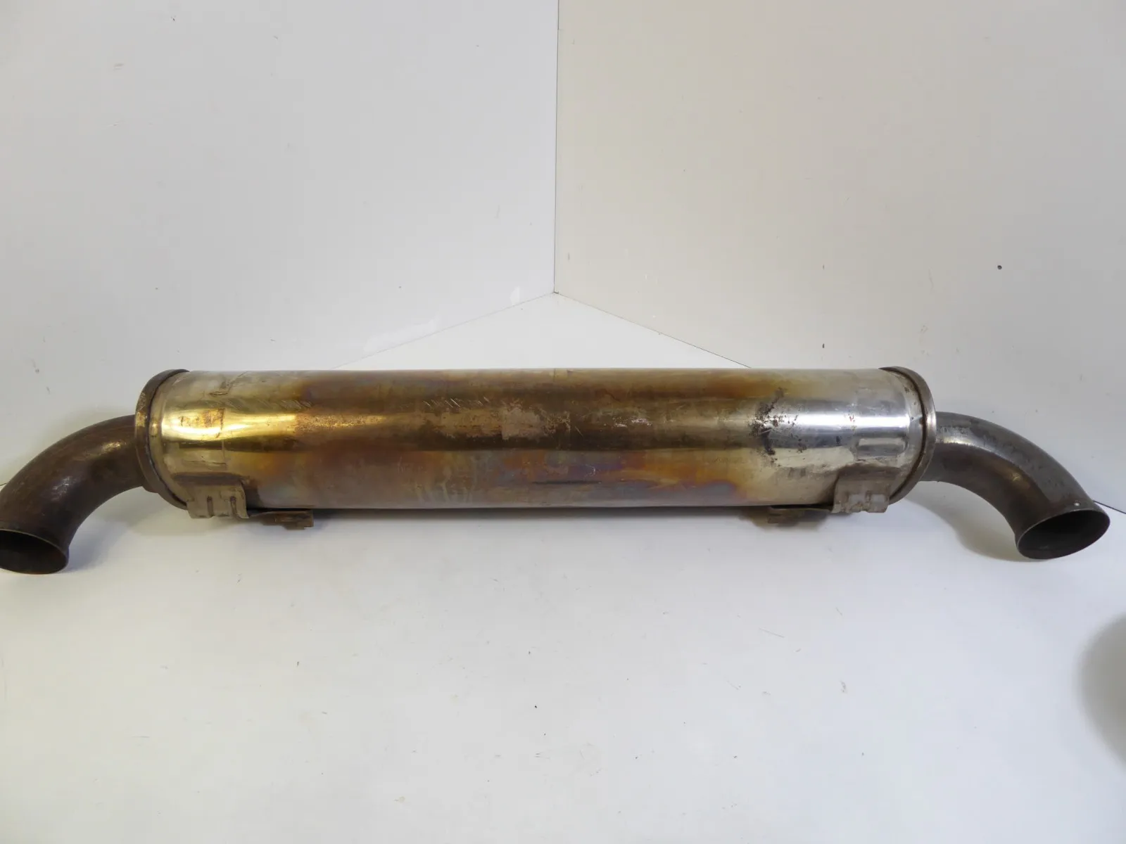 Porsche 911 964 Schalldämpfer Mittelschalldämpfer Auspuff BISCHOFF 96411104504