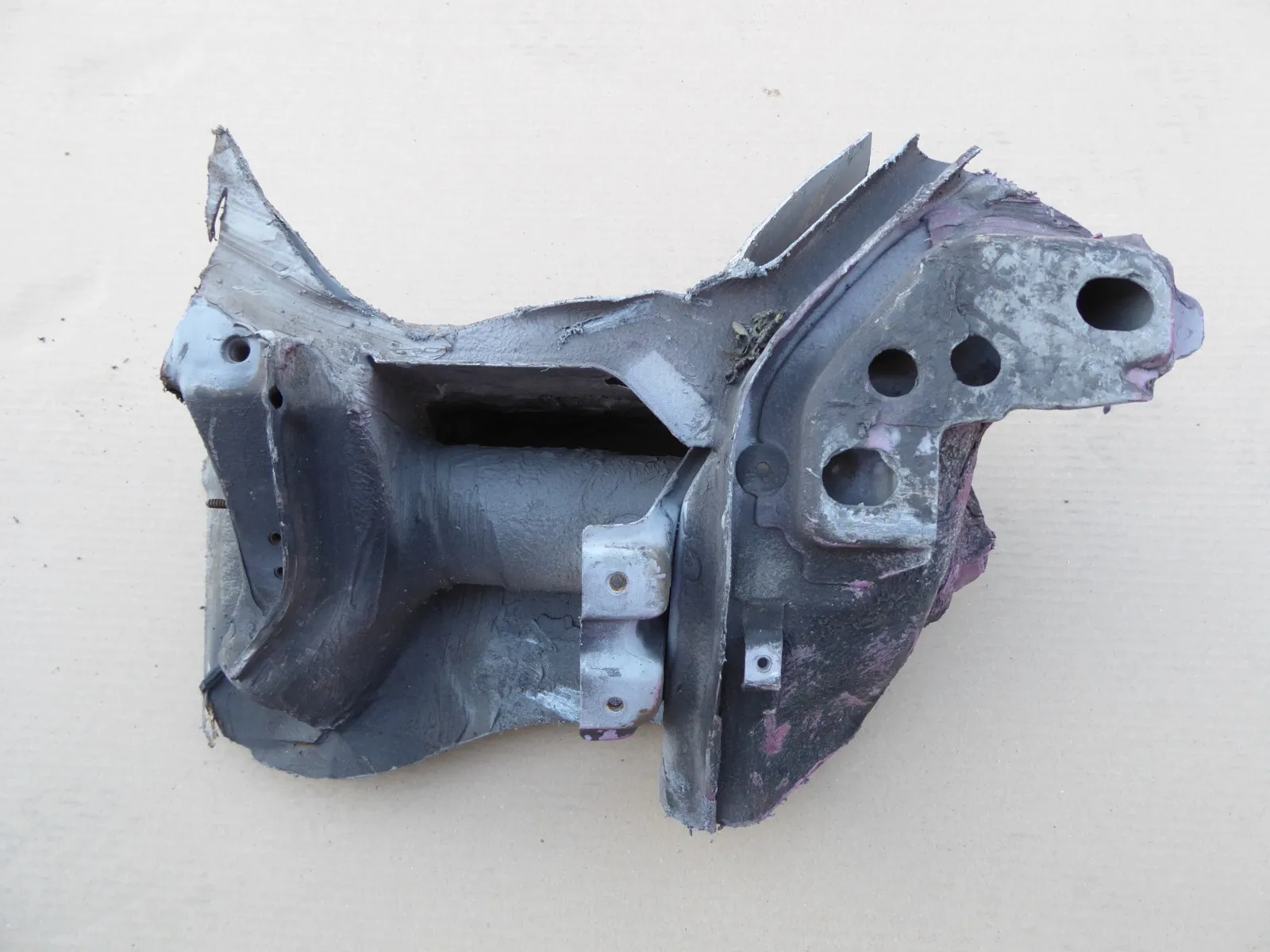 Porsche 911 964 Karosserie Achse Abschnitt Hinterachsquerrohr 96450196500