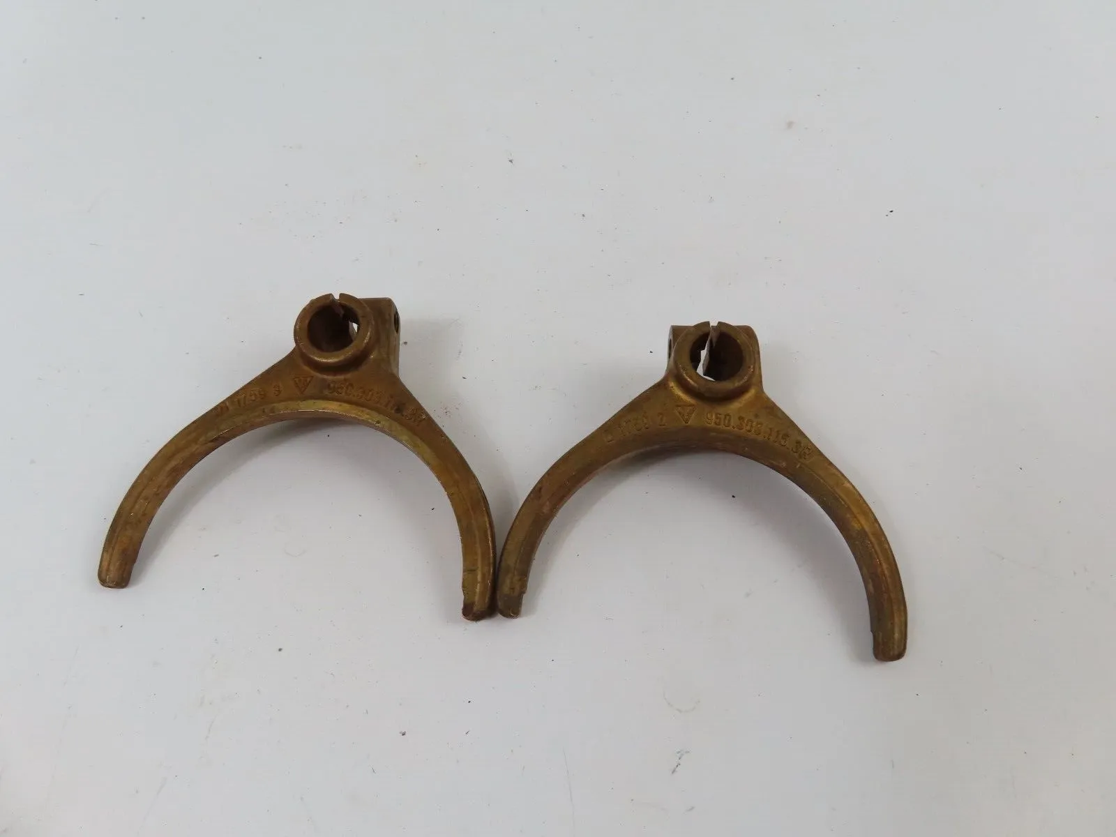Porsche 911 964 G50 Schaltgabel 9503031153R Messing
