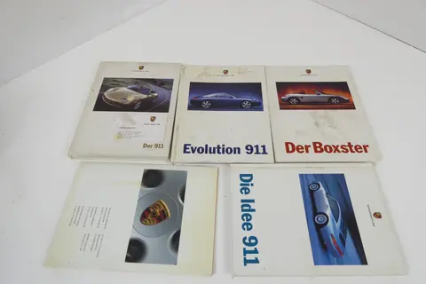 PORSCHE. 911  Boxster Verschiedene  Prospekte