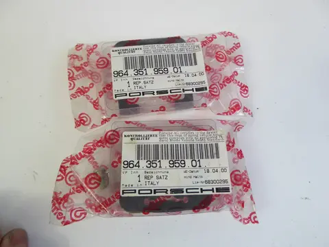 PORSCHE 911 944 964 959 968 Bremssattel  Reparatursatz Federblech 96435195901