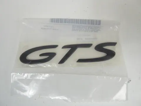 Porsche 981 981 CAYMAN Boxster GTS Schriftzug Mattschwarz 98155926101
