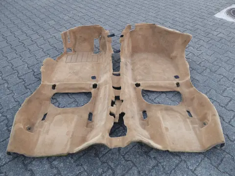Porsche 997 911 997.2 GT2 Turbo Innenraum Teppich Beige  Bodenbelag 99755101112