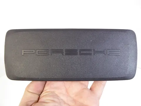 Porsche 944 928 Prallplatte  Hupenknopf Lenkrad  Schwarz 94434786100