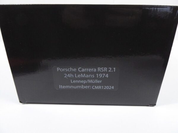 1:12 CMR Porsche 911 Carrera RSR 2.1 #22, 2nd 24h Le Mans 1974 HUGE NEU – Bild 3