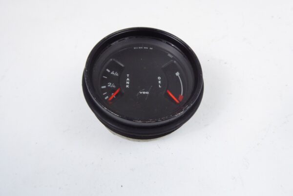 Porsche 911 G Modell Tank und Öl Uhr Instrument VDO Original 91164120229