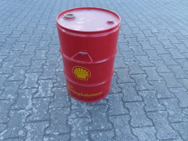 Shell Stahlfass Blechfass Spundfass Ölfass – Bild 3