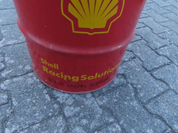 Shell Stahlfass Blechfass Spundfass Ölfass – Bild 4