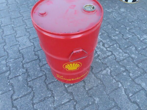 Shell Stahlfass Blechfass Spundfass Ölfass – Bild 7