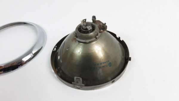 VW Käfer -67 Porsche 356 Reflektor für Scheinwerfer 111941151C HELLA – Bild 10