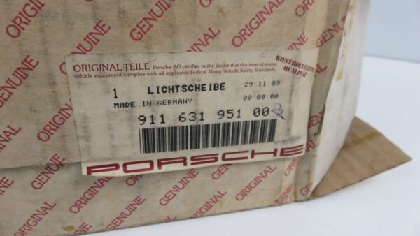 Porsche 911 70-89 Blinker Glas USA Version 91163195100 LINKS BOSCH NOS Neu – Bild 5