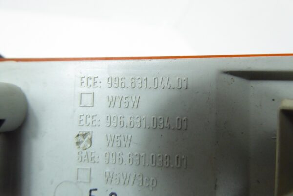 Porsche 911 996 Seite Blinker Recht links Konvolut am Kotflügel  99663104401 – Bild 13