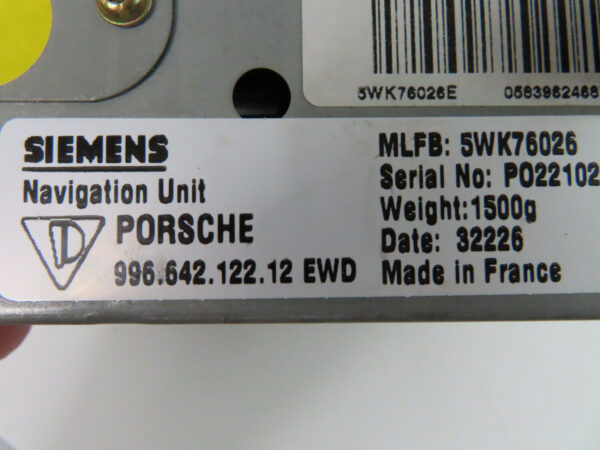 Porsche 911 996 Turbo GT2 986 Boxster CD Navigationsrechner PCM 99664212212EWD – Bild 4