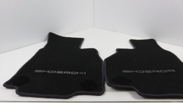 Porsche 911 997 Fußmatten anthrazit Velour für Rechtslenker 00004480081G10 – Bild 7