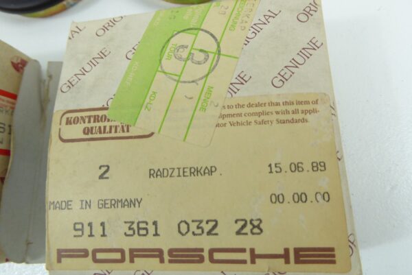 Porsche 911 G-SC  Felgen Deckel Nabendeckel 91136103228 NEU – Bild 6