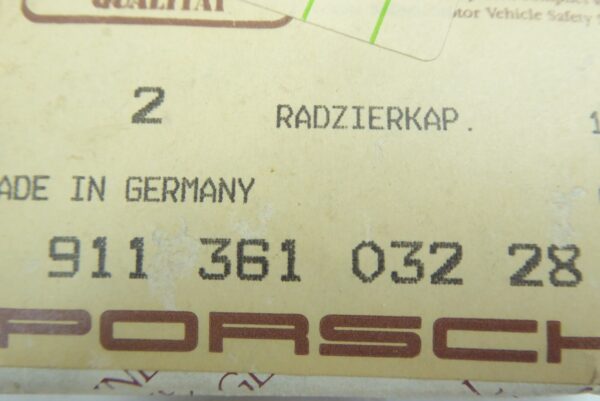 Porsche 911 G-SC  Felgen Deckel Nabendeckel 91136103228 NEU – Bild 8