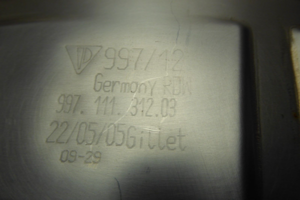 Porsche 997 911 MK1 - Schalldämpfer- Auspuffanlage Endtopf  99711131203 links – Bild 8