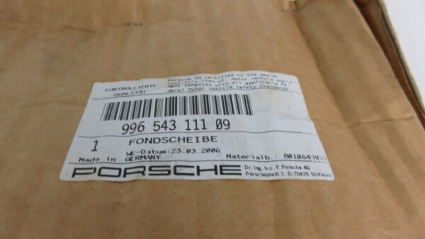 PORSCHE 911 996 997 CABRIO Seitenscheibe Fenster Hinten Links 99654311109 – Bild 4