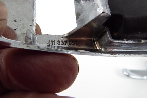 PORSCHE 914 914/6 Türgriff innen Chrom Türöffner 411337097 – Bild 5