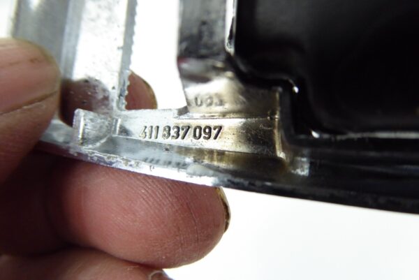 PORSCHE 914 914/6 Türgriff innen Chrom Türöffner 411337097 – Bild 6
