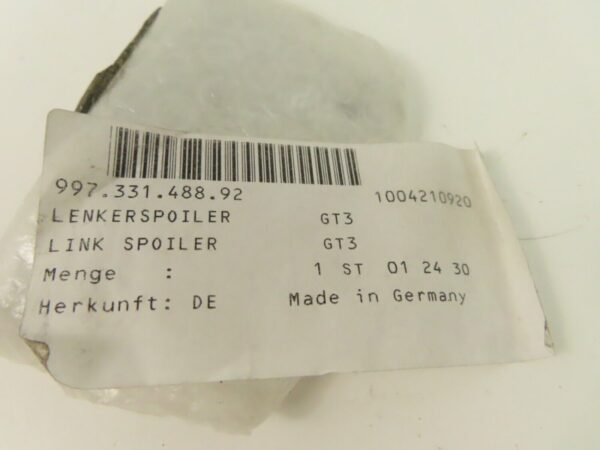 Porsche 911 997 GT3 RS Lenkerspoiler Spoiler links 99733148892 -  99737541196 – Bild 7