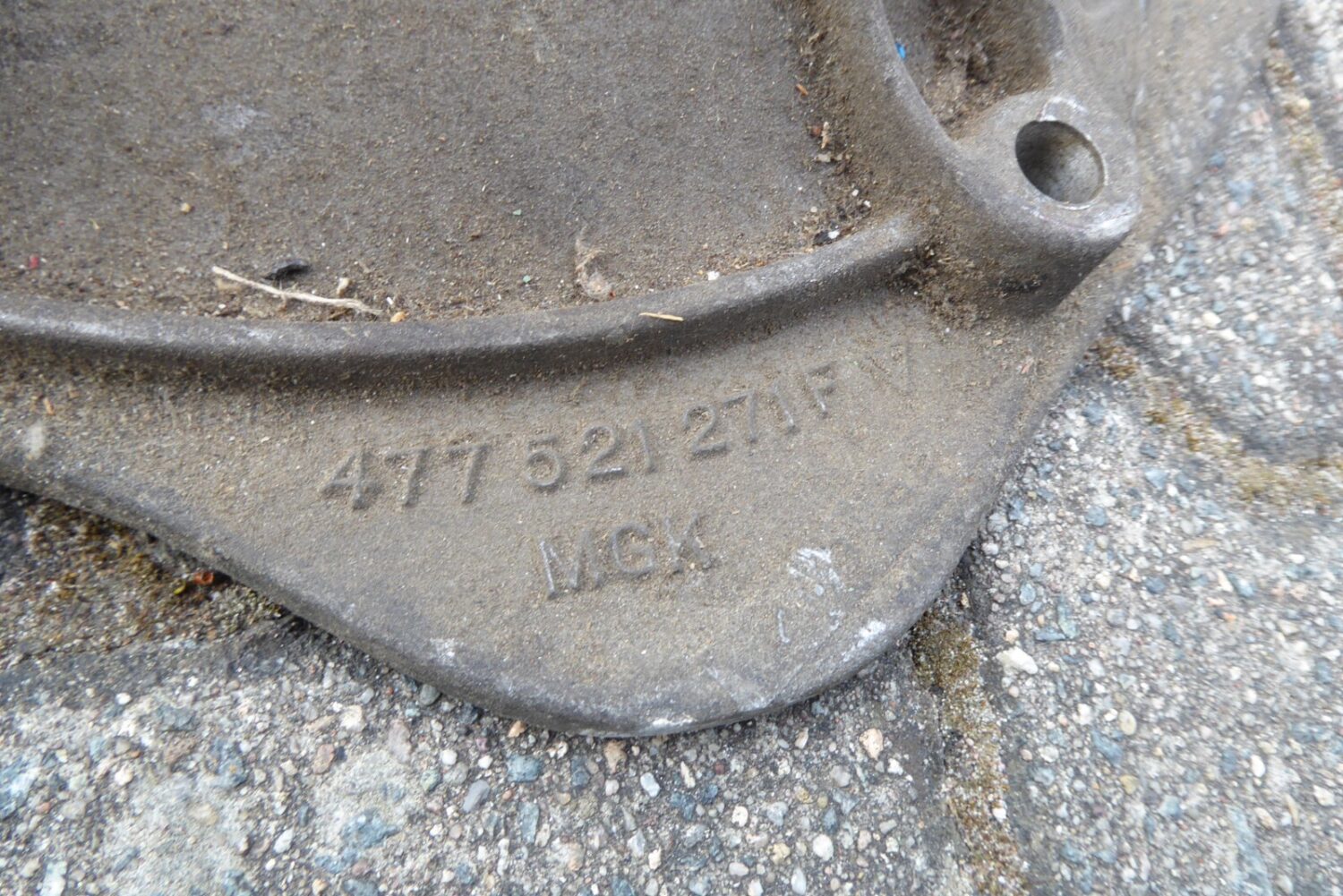 Porsche 924 944 Zentralrohr Kardanwelle Transaxlewelle 477521271F – Bild 6