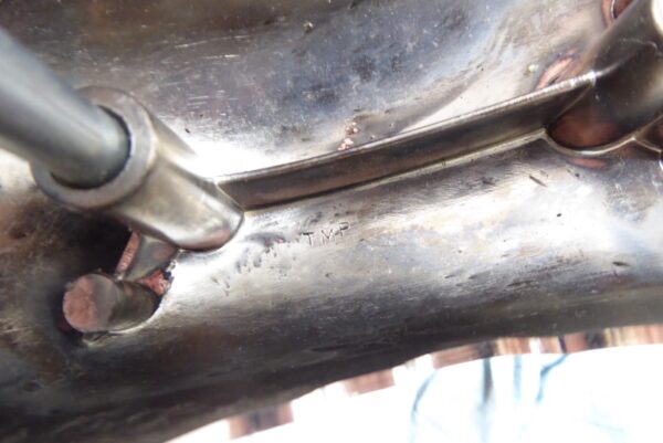 PORSCHE  356 Stoßstangen Horn Hinten  NOS Neu – Bild 7