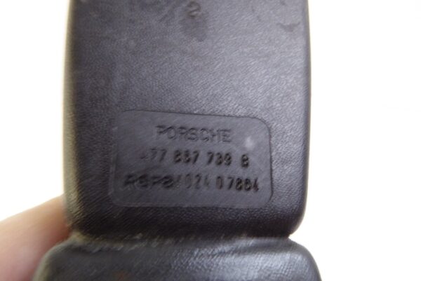 Porsche 911 924 944 968 Gurtschloss hinten Peitsche Gurt REPA 477857739B – Bild 7