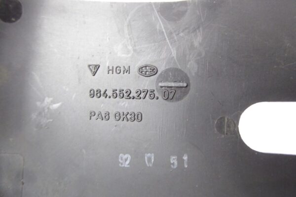 Porsche 911 964 C2/C4 Schwarze Lenksäulenschalter-Abdeckungsblende 96455227507 – Bild 9