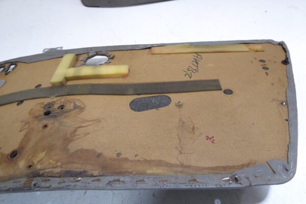 Porsche 911 964 Türverkleidung Türtafel Türpappe Grau Leder – Bild 11