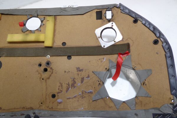 Porsche 911 964 Türverkleidung Türtafel Türpappe Grau Leder – Bild 12
