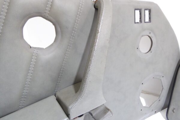 Porsche 911 964 Türverkleidung Türtafel Türpappe Grau Leder – Bild 6