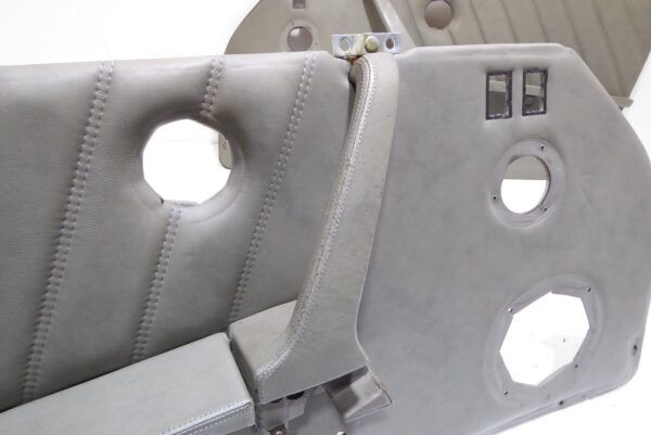 Porsche 911 964 Türverkleidung Türtafel Türpappe Grau Leder – Bild 9