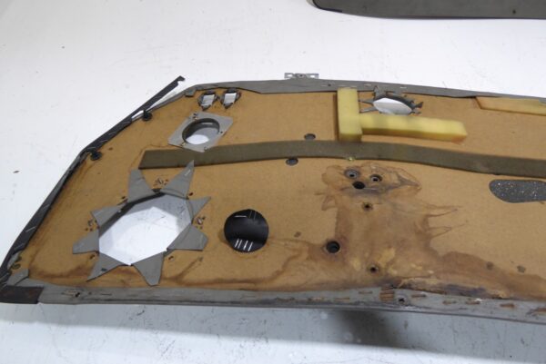 Porsche 911 964 Türverkleidung Türtafel Türpappe Grau Leder – Bild 10