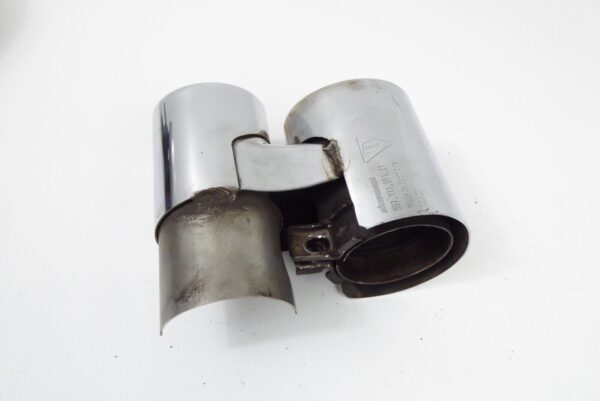 Porsche 911 997 Auspuffblende Blende Endrohre Auspuff  99711198121 Rechts – Bild 8