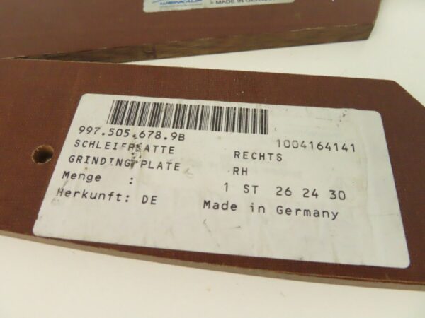 Porsche 911 997 RSR  Schleifplatten 9975056789B Vorne Stoßstange – Bild 5
