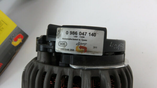Porsche Boxster & Boxster-s 2.7 150 A Alternator Bosch 0986047140 Lichtmaschine – Bild 6