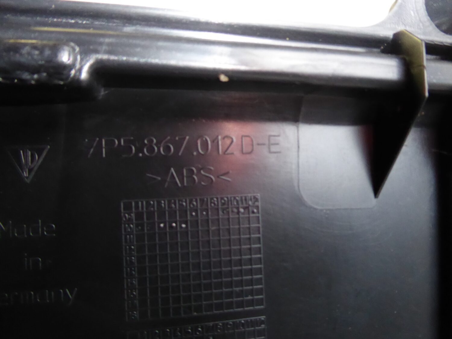 Porsche Cayenne 92A Türverkleidung vorne rechts Verkleidung 7P5867012D – Bild 9