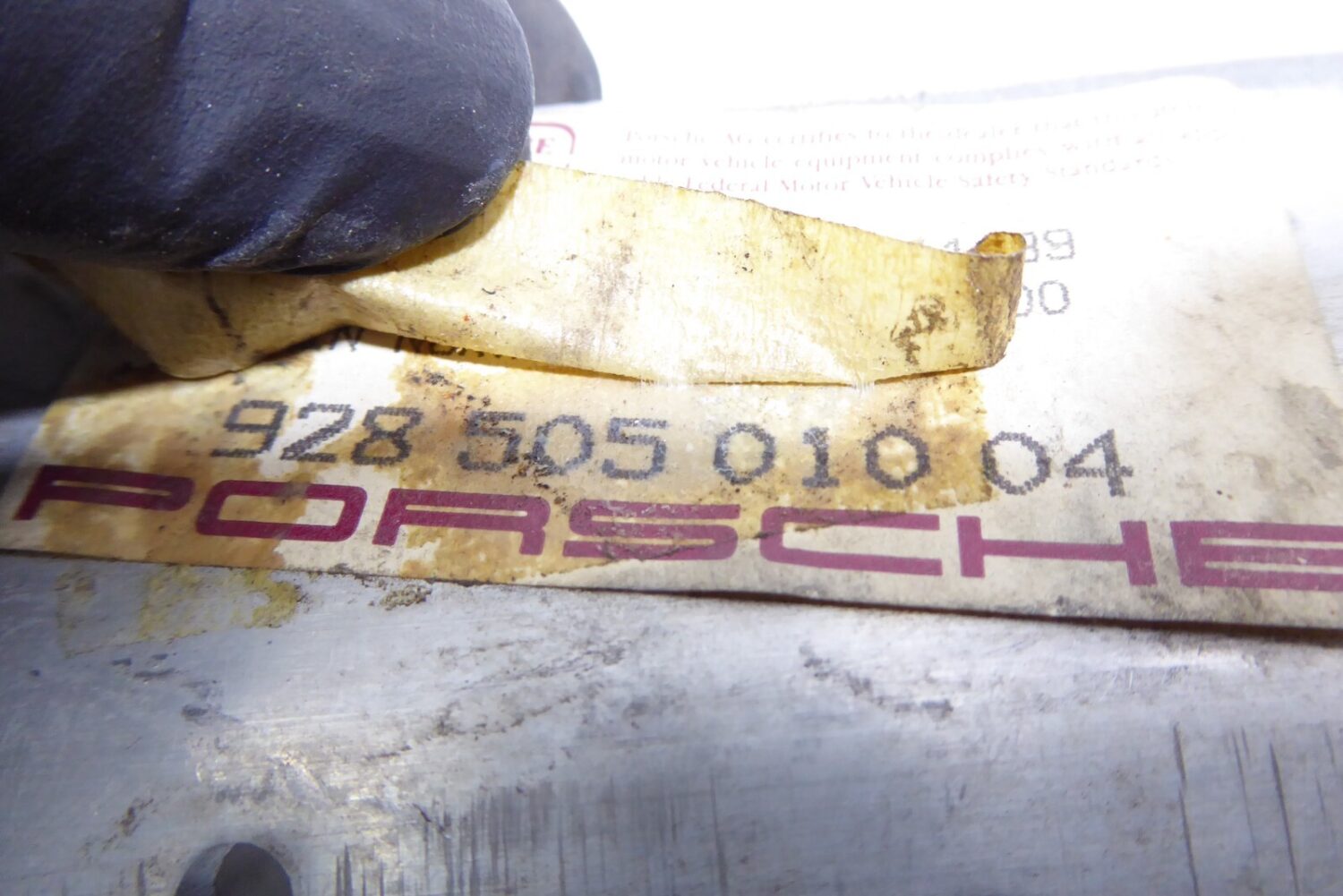 NEU Porsche 928 S4 Stoßstangenträger Stoßstange Hinten Aluträger 92850501004 – Bild 11