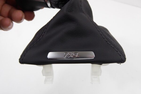 PORSCHE    Boxster Cayman 718 Schaltknauf Schwarz Leder  982711141 – Bild 7