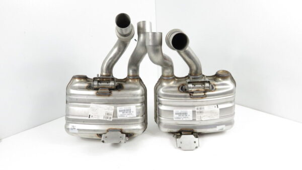 Porsche 911 991 Auspuff  Hauptschalldämpfer 99111142103-99111142203 NEU
