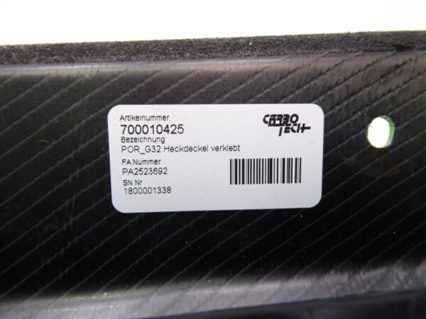 Porsche 911 991.2 GT3RS Heckdeckel Heckflügel	 99151222795 G2XKPL – Bild 8