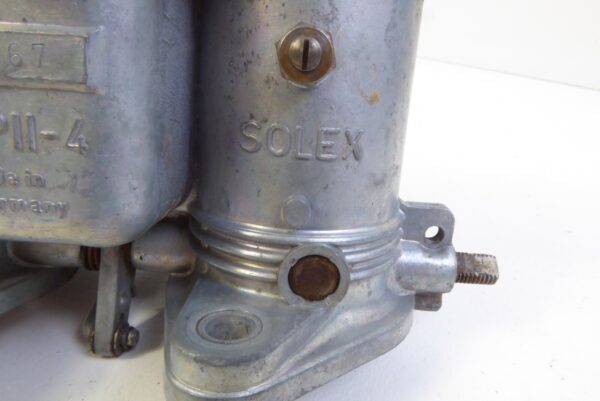 Solex 40 PII- 4 Vergaser Porsche 356  Original Nr.55 – Bild 7