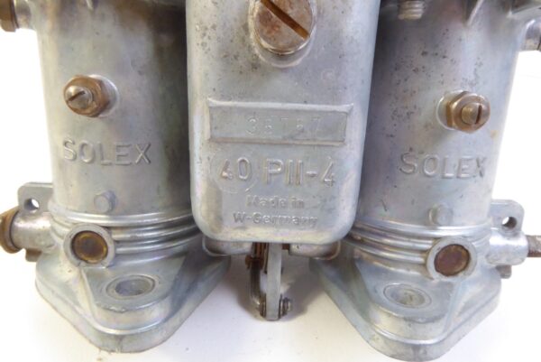 Solex 40 PII- 4 Vergaser Porsche 356  Original Nr.55 – Bild 9