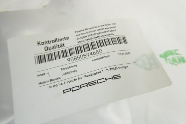 NEU Porsche Cayenne Turbo-Gts  Rahmen Gitter Stoßstange Vorne Rechts 95850594650 – Bild 6