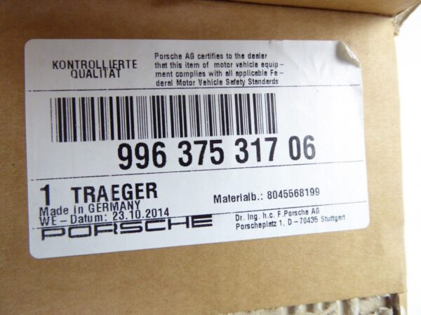 Porsche 911 997 996 Getriebeaufhängung Träger Oben 99637531706 – Bild 7
