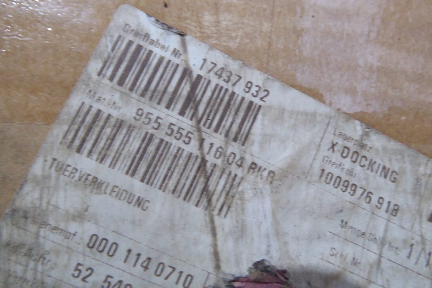 Porsche 955/957 Cayenne Türverkleidung vorne rechts 95555511604 RKA NEU – Bild 8