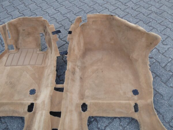 Porsche 997 911 997.2 GT2 Turbo Innenraum Teppich Beige  Bodenbelag 99755101112 – Bild 4